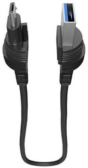 Micro USB Steck. "black"
