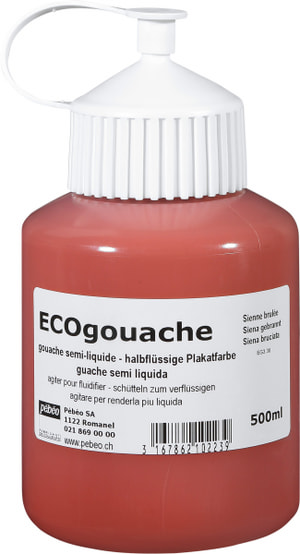 Pébéo Ecogouache siena gebrannt