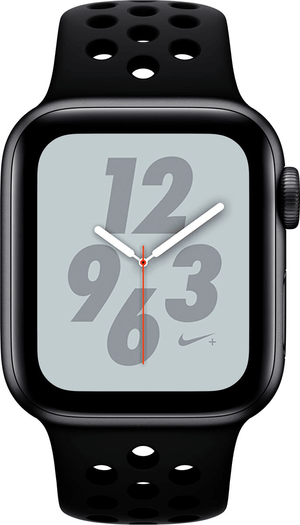Watch Nike+ 40mm GPS space gray Aluminum Anthracite Black Nike Sport Band