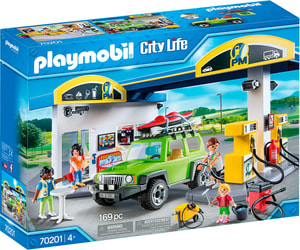 PLAYMOBIL 70201 Grosse Tankstelle