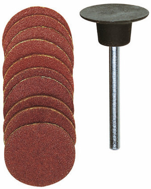 Schleifteller mit 10 Scheiben