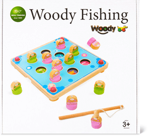 Woody Memory Fishing Game