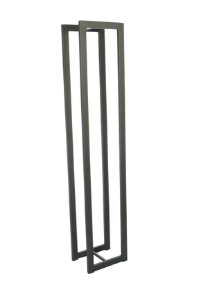 Kaminholzregal grau