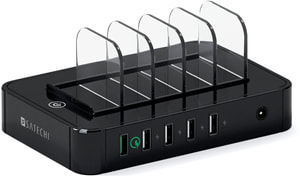 Ladedock mit 5 USB Ports