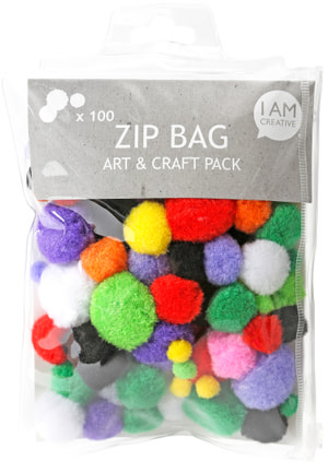 Pompon Set, Zip