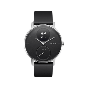 Steel HR 36mm Noir