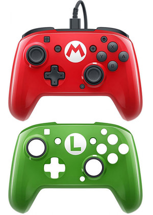 Faceoff Deluxe Controller Mario