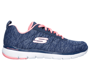 basket skechers femme orange