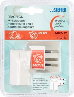 Dreh-Winkeladapter Peachick