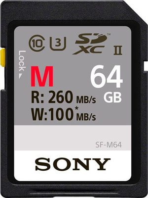 PRO SDXC UHS-II 64GB / 260MB/s