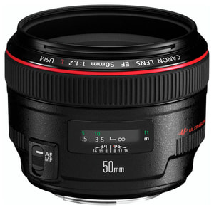 EF 50mm f / 1.2L USM