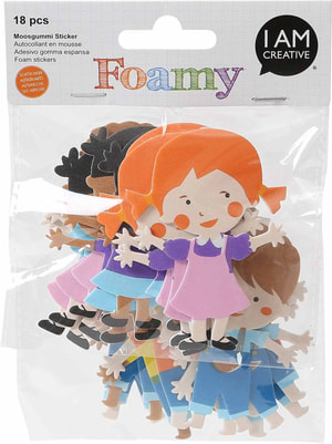 FOAMY, bambini, 18 pezzi