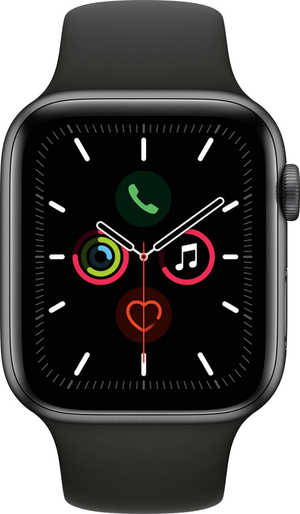 Watch Series 5 LTE 44mm space gray Aluminium Black Sport Band