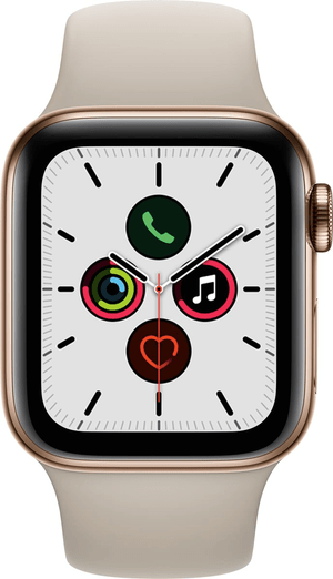 Watch Series 5 LTE 40mm gold Stainless Steel Stone Sport Band