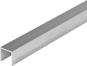 Quadrat-U 1.5 x 19.5 mm blank 1 m