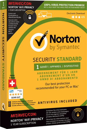 PC/Mac/Android/iOS - Norton Security 3.0 with WiFi 1 Device