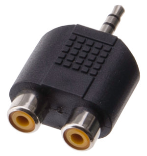Audio Adapter Stereo Cinchbuche