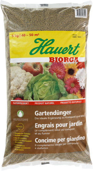 Biorga Gartendünger, 5 kg