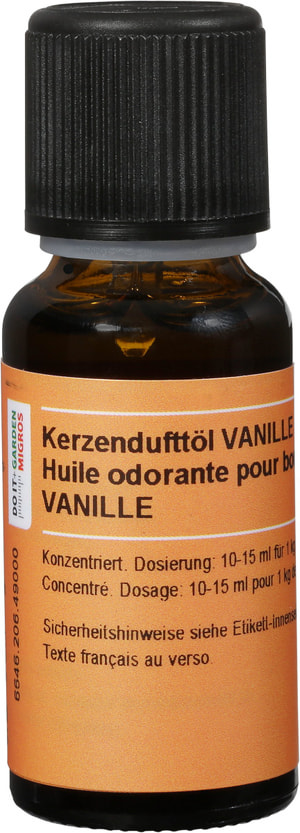 Kerzenduftöl Vanille Flüssig