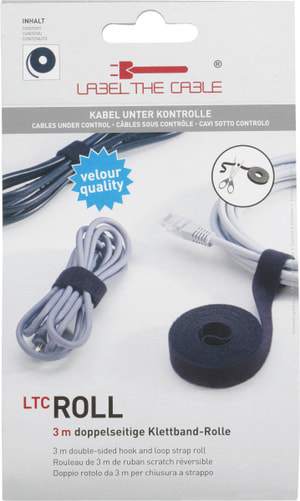 Doppelseitige Klettbandrolle