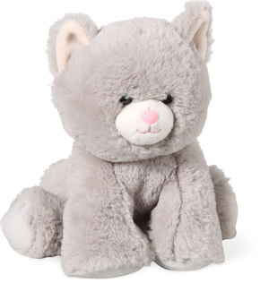 Gatto grigio, 17cm