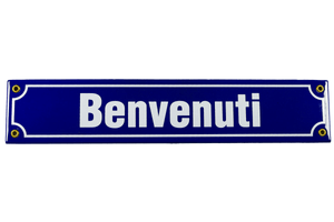 Insegna in email Benvenuti