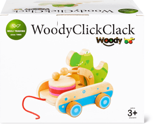 Woody Crocodile Pull Along