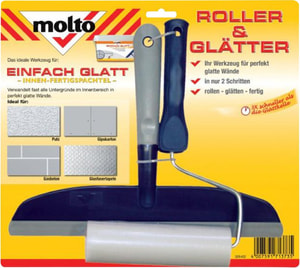 Einfach Glatt Roller und Glätter