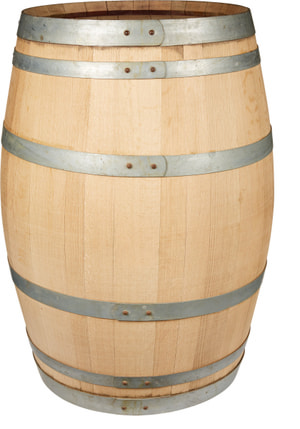Botte di legno da 60 l
