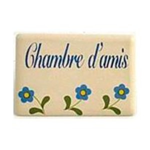 Emailschild Chambre d'amis