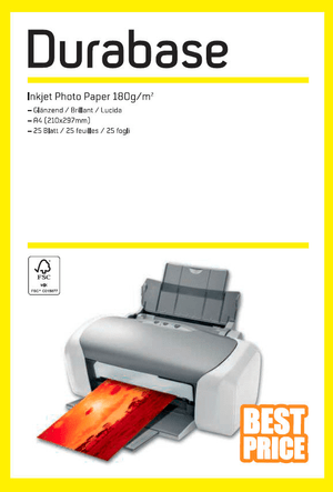 Inkjet Photo Paper A4 180g