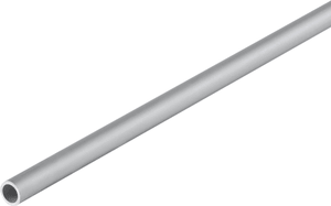 Rundrohr 1 x 8 mm silberfarben 1 m