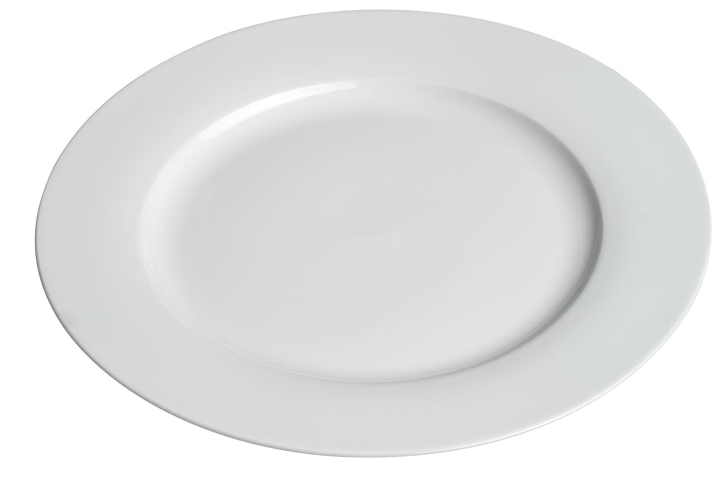 Assiette plate MODESTA, Blanc, 2.5x27, Micasa
