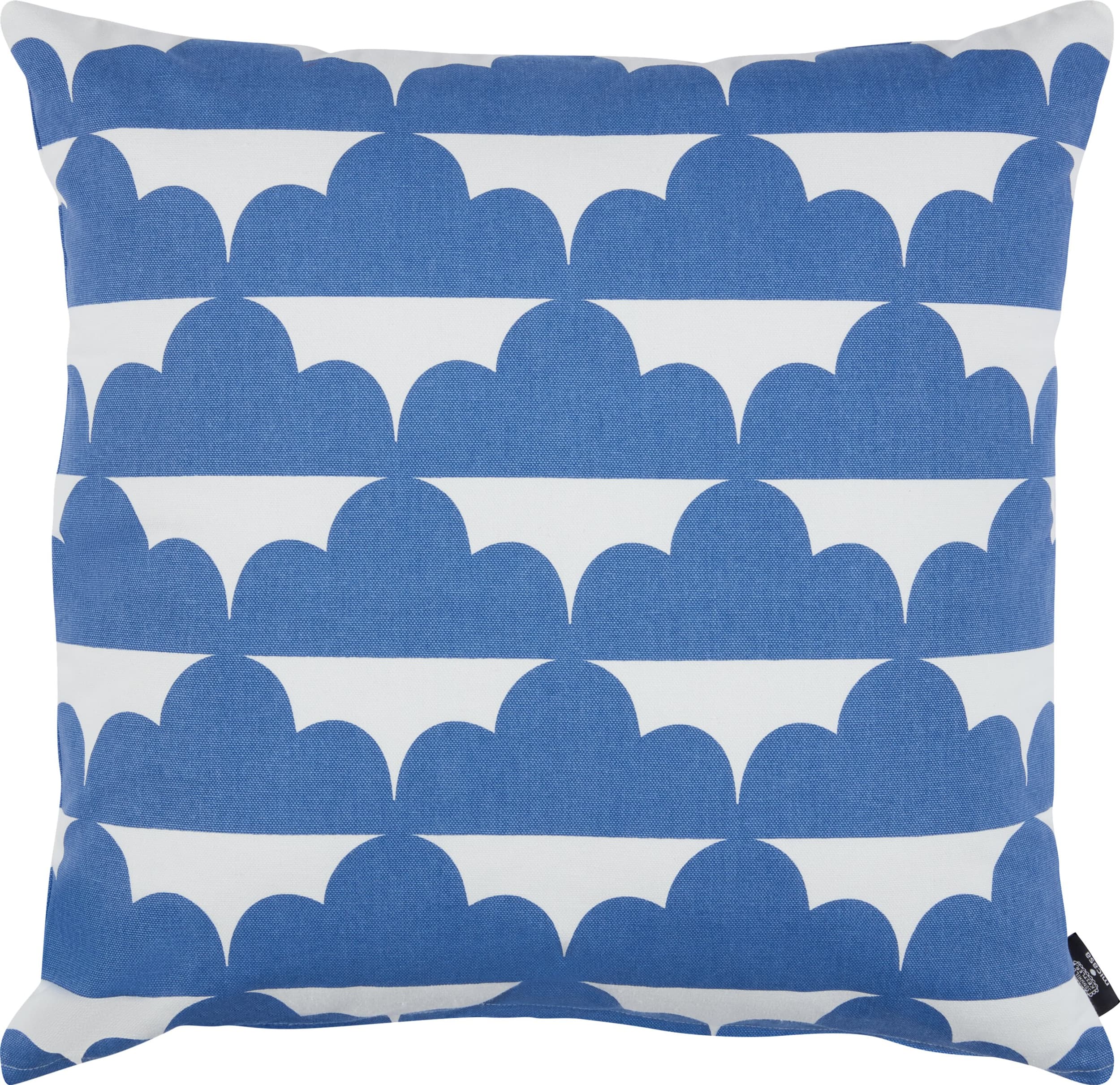 Sonnhild Kestler x Micasa Coussin décoratif CIAO, Bleu, 50x50