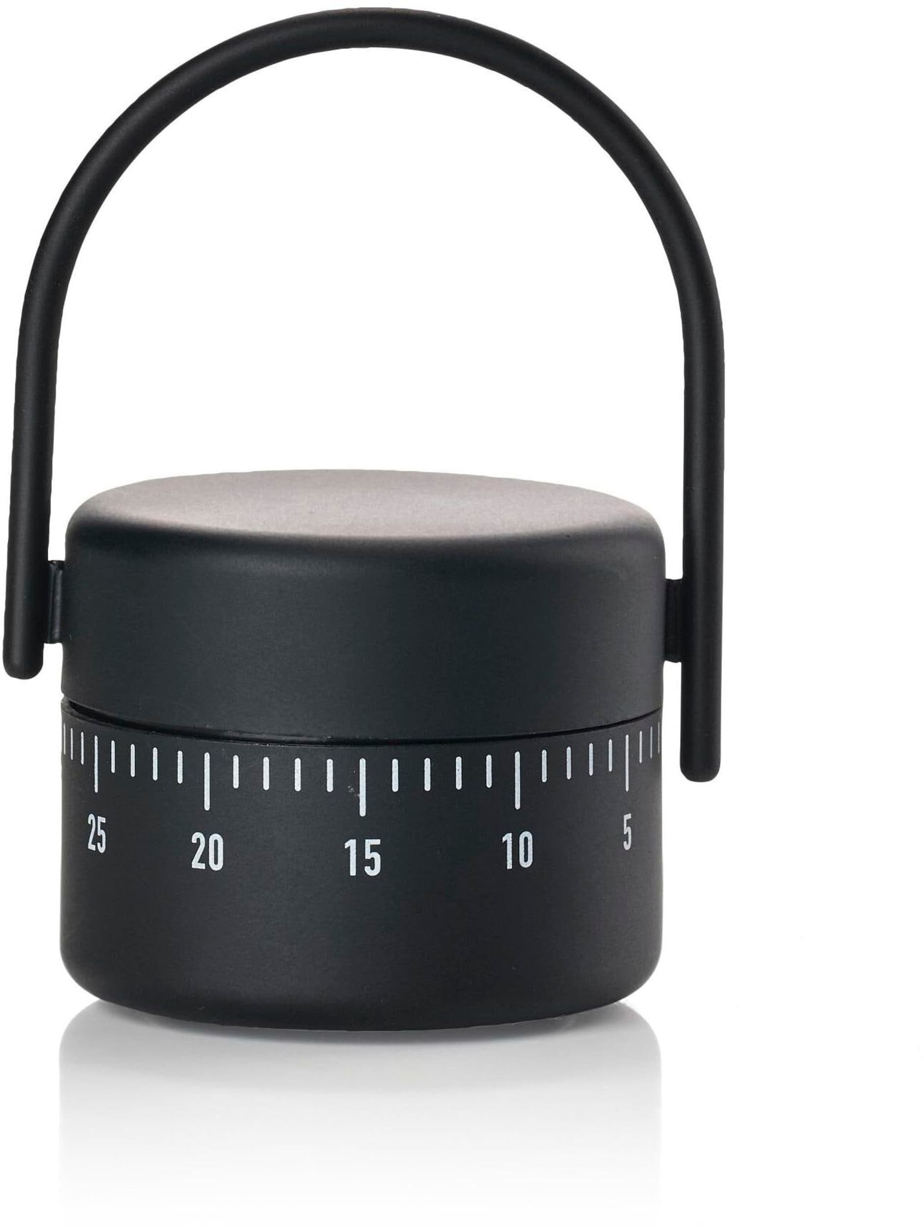 Zone Denmark Minuteur de cuisine SINGLES, Noir, 8.9x5.4