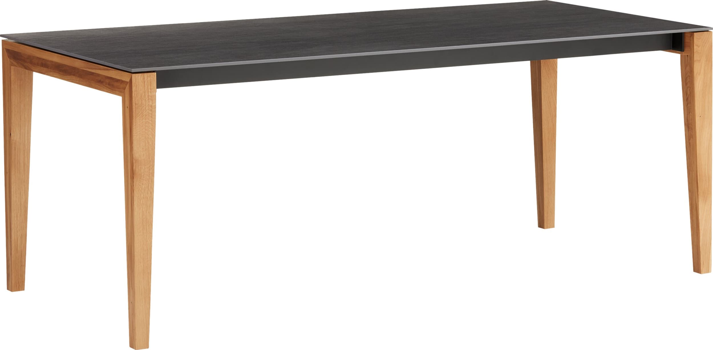 Table MEDICI, BROMO, Chêne massif, 180x90x75, Micasa