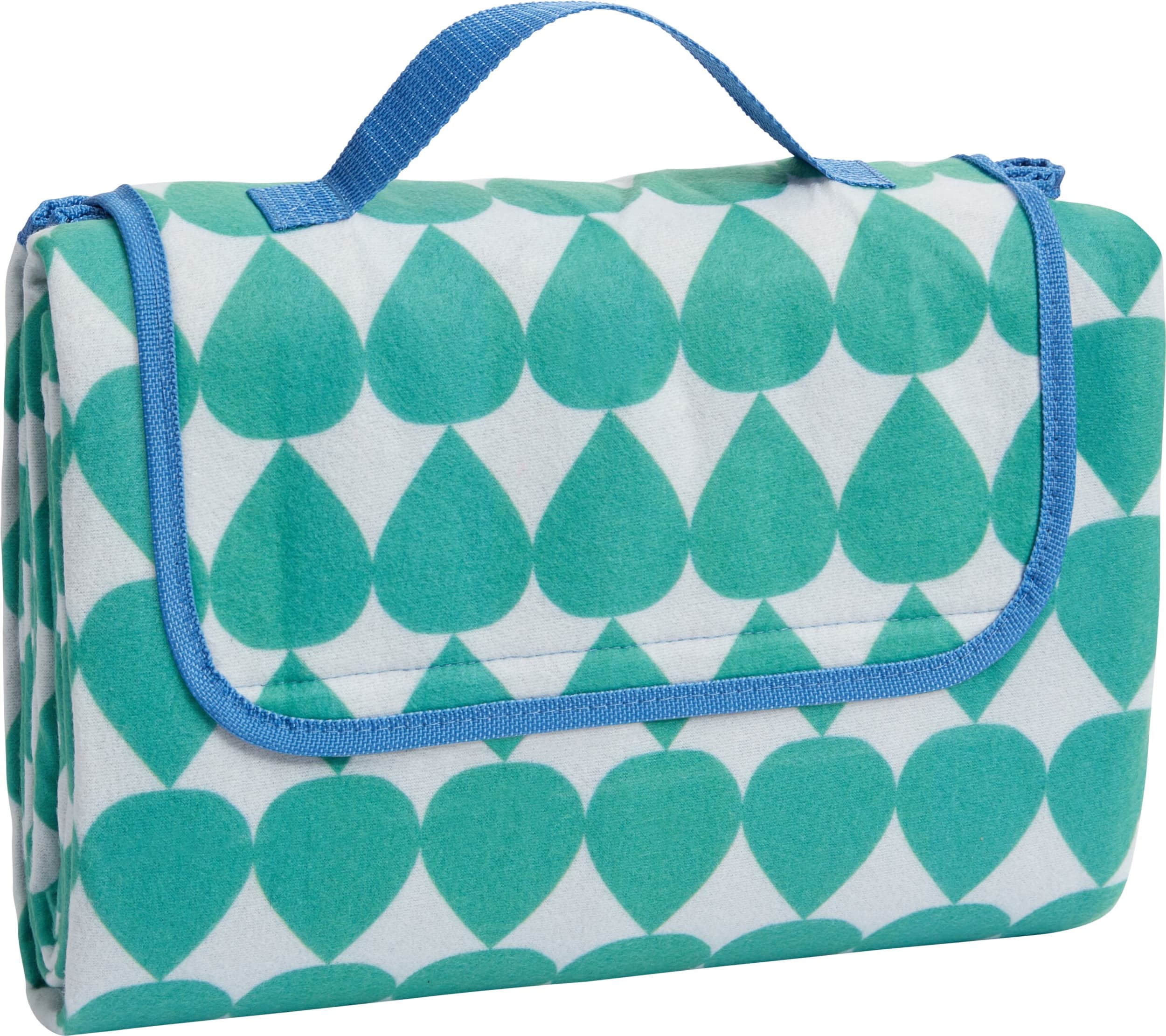 Sonnhild Kestler x Micasa Couverture de pique-nique CIAO, Vert, 130x180