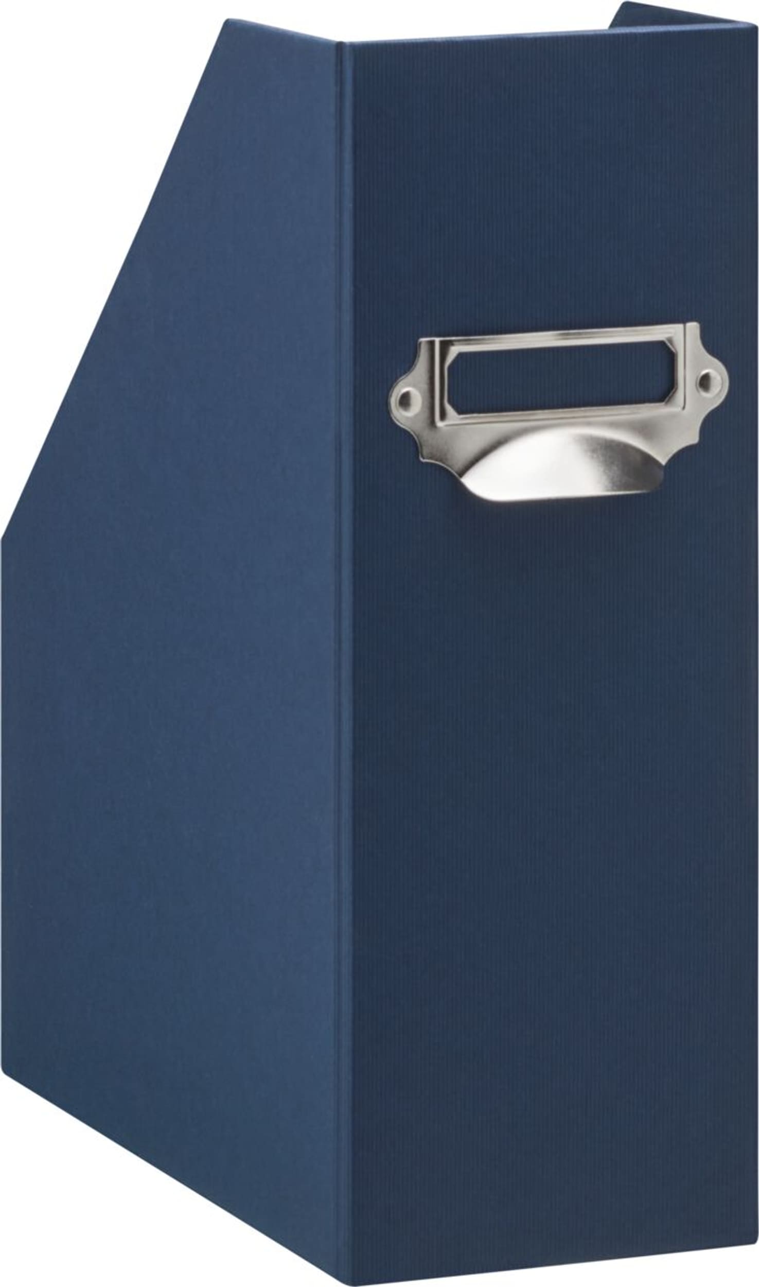 Porte-magazines SOHO, Bleu, 11.5x26x31.5, Micasa