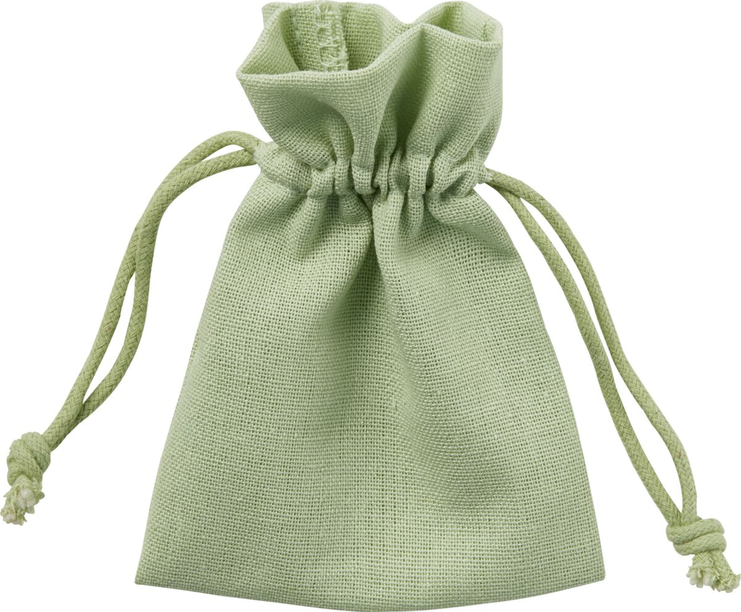 Sac cadeau COTTON DELUXE, Vert, 12x9, Micasa