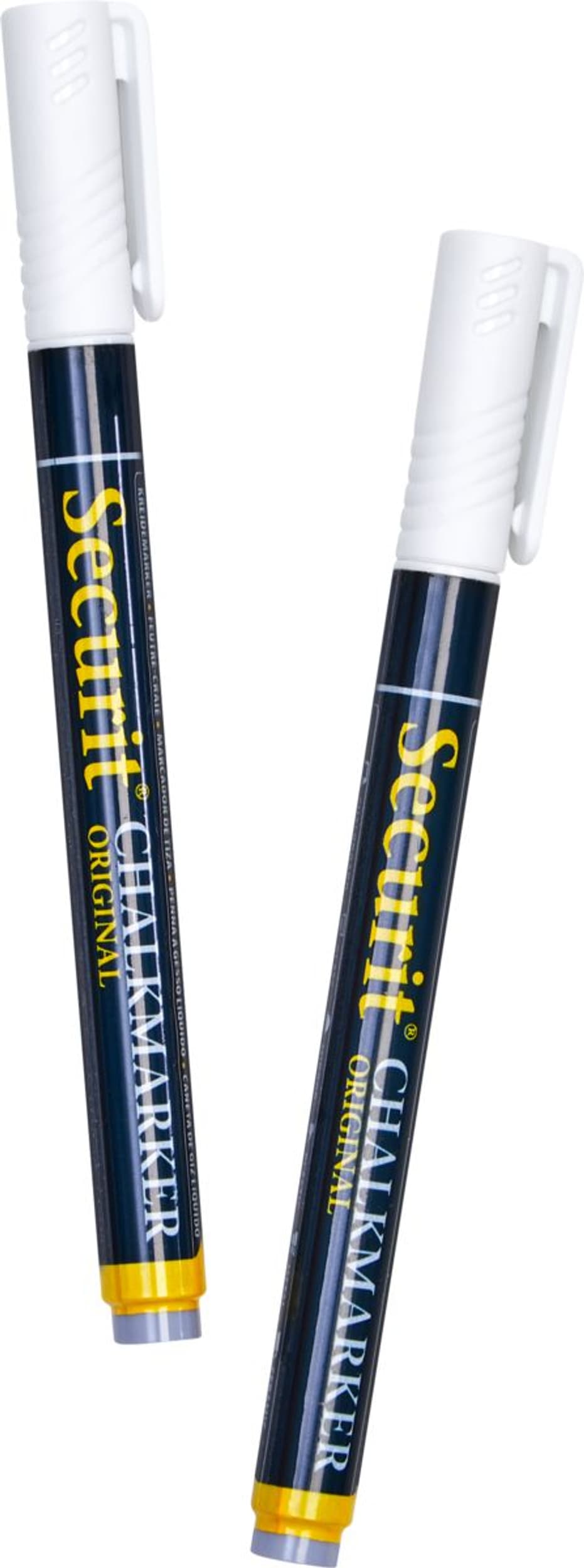 Crayon craie SECURIT, Blanc, 1.5x1x14, Micasa