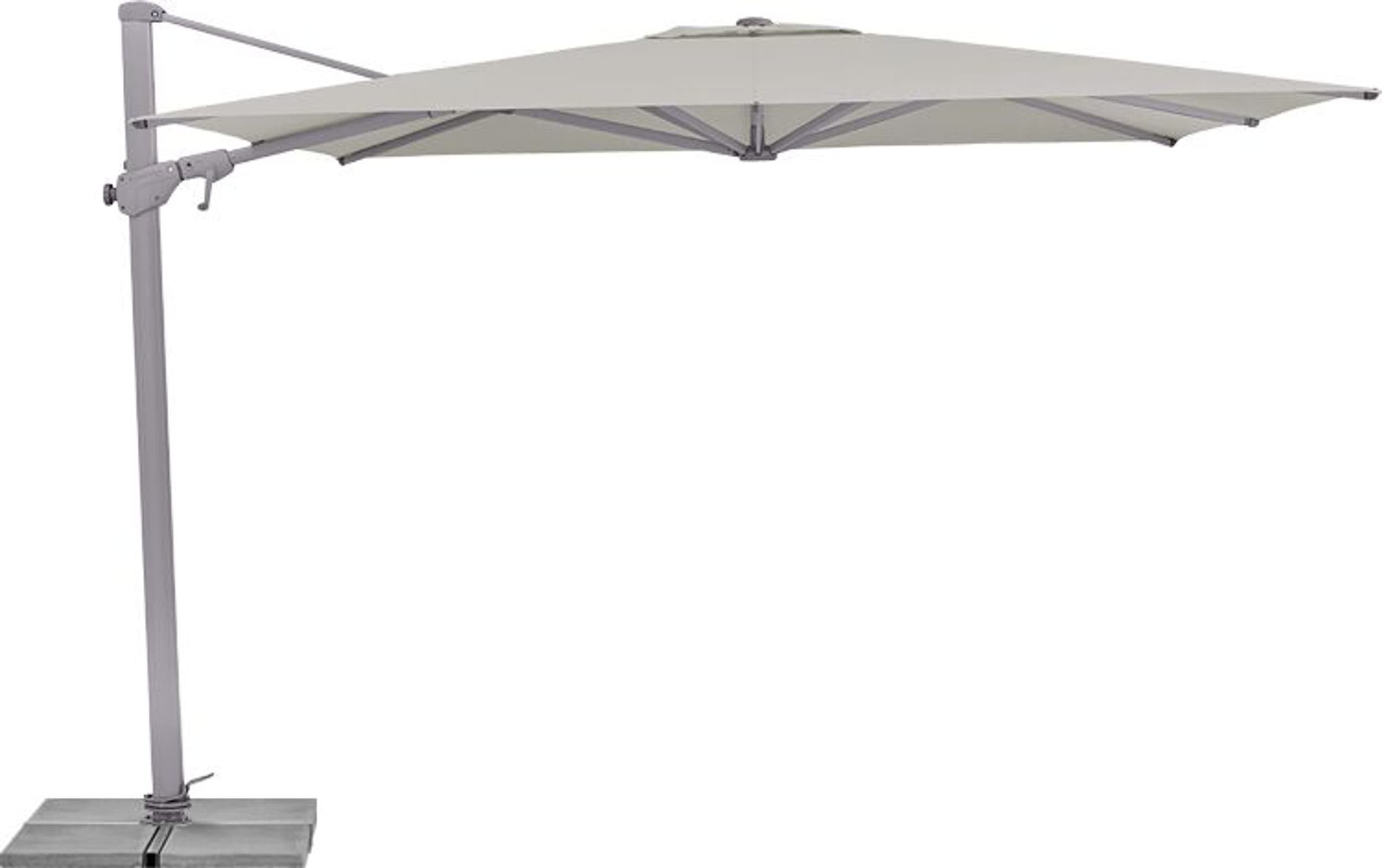 Suncomfort by Glatz Parasol VARIOFLEX, Gris, 300x300x255