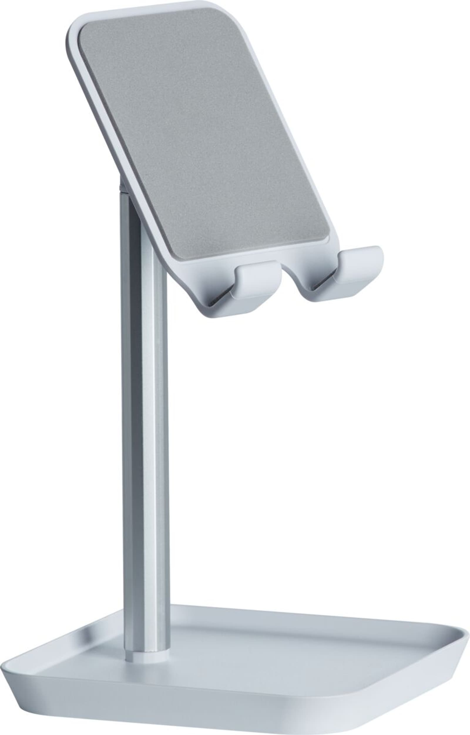 Support de portable PHONE STAND, Argent, 6x11x13.5, Micasa