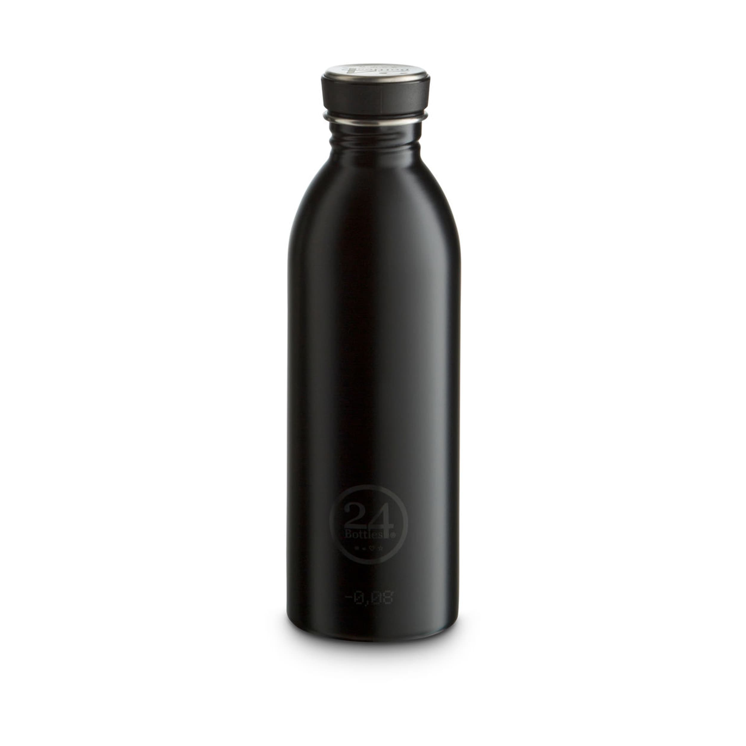 Trinkflasche 0.5 lt. schwarz 24Bottles