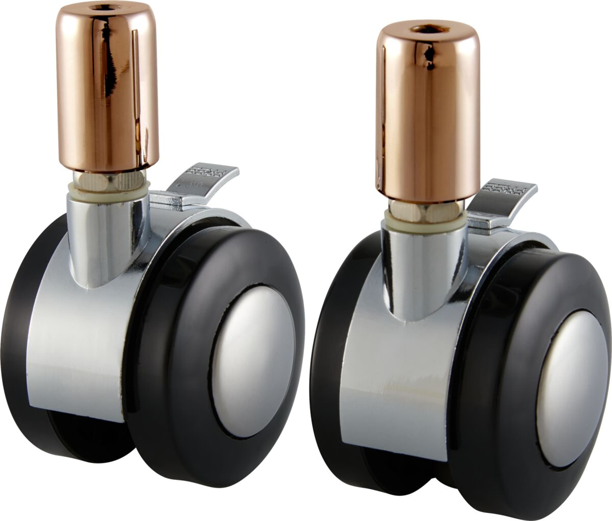Roulettes pour meubles FLEXCUBE, Cuivre, Micasa