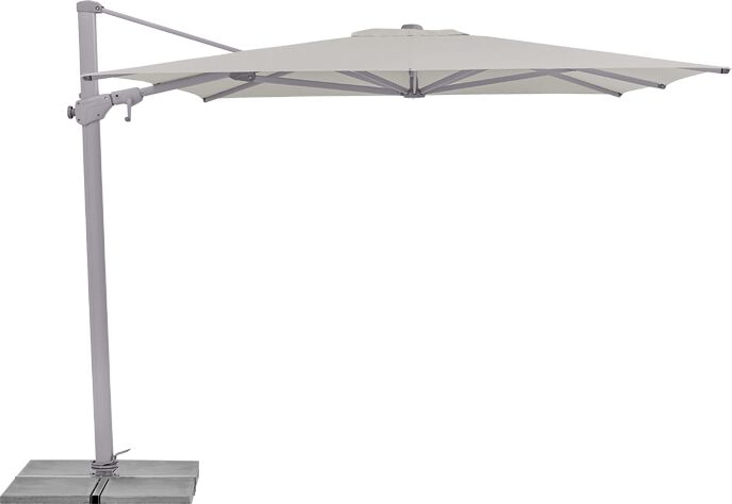 Suncomfort by Glatz Parasol VARIOFLEX, Gris, 330x270x254