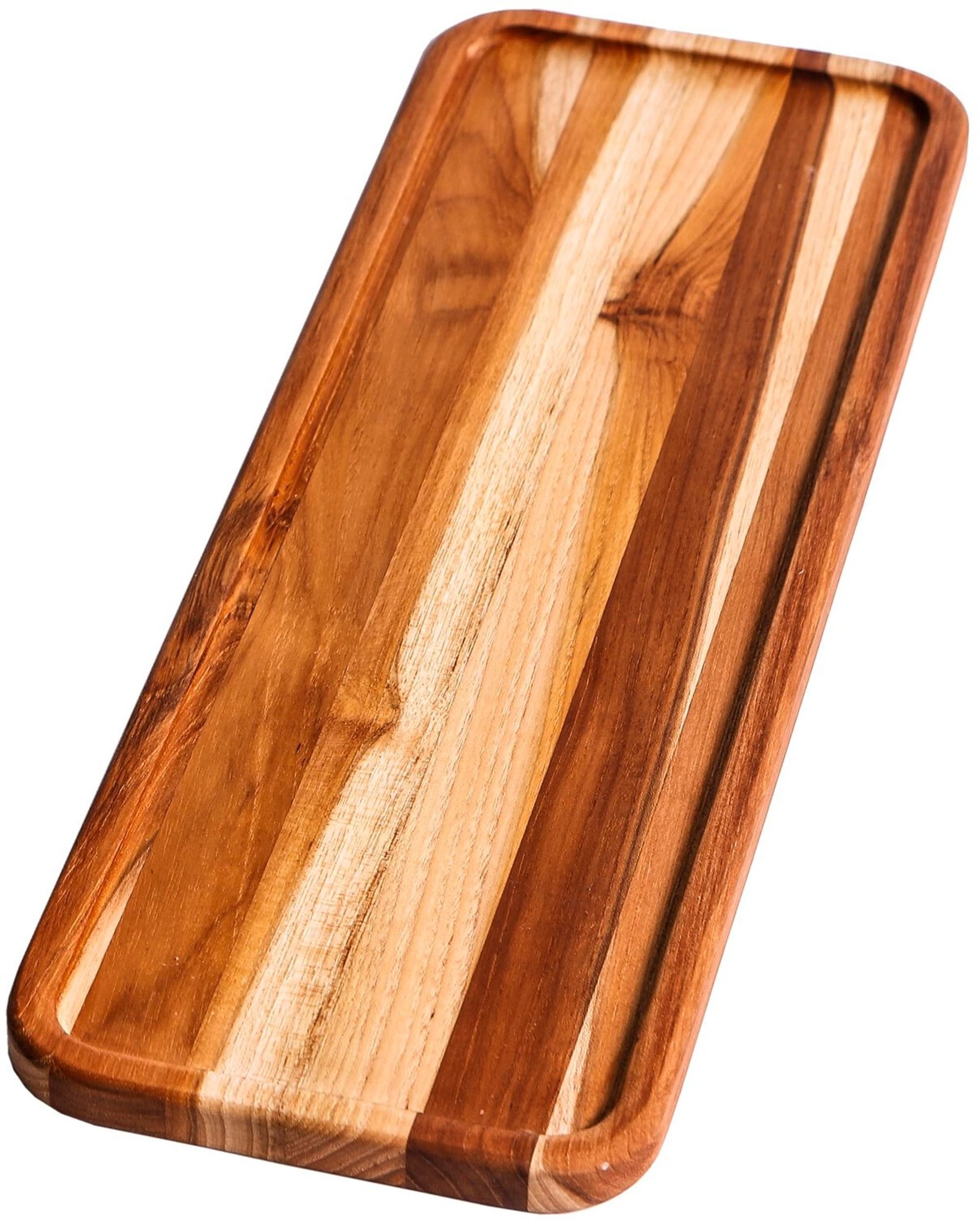 Teak Haus Plateau de service TEAK, nature, Teck, 40x40x14x1.5