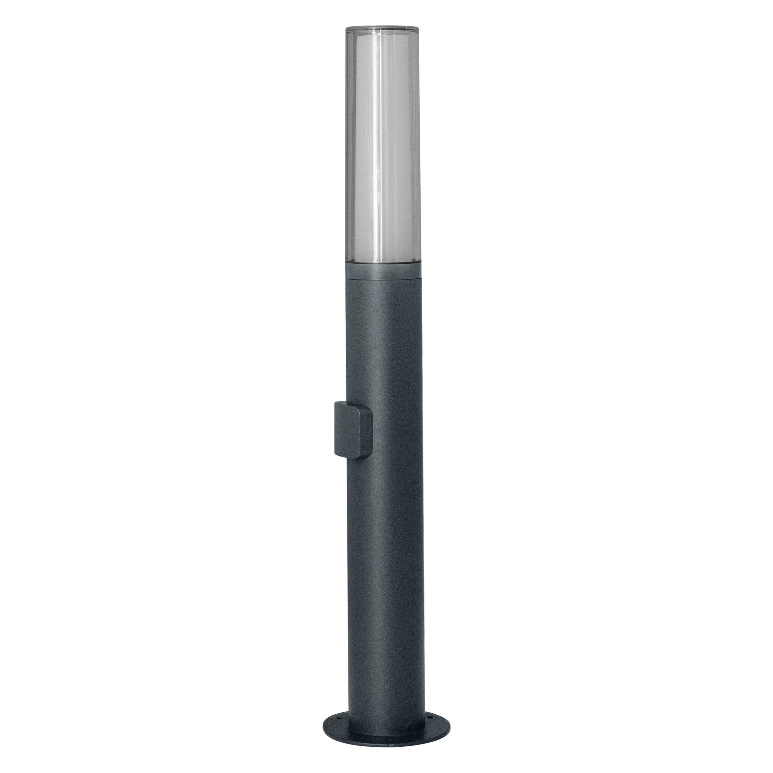 Lampadaire SMART+ OUTDOOR FLARE POST RGBW, Gris, 11x11x60.4, Micasa