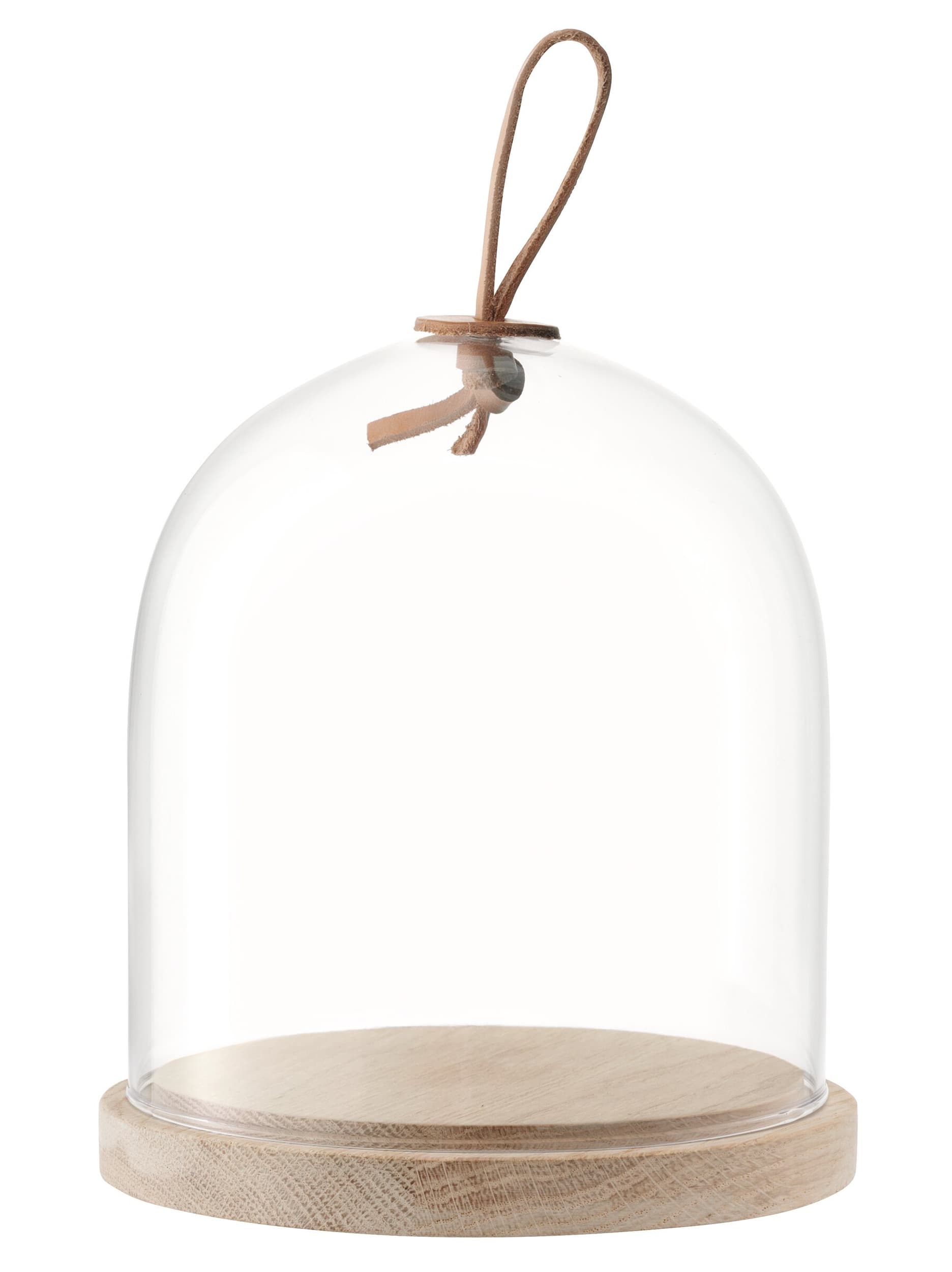 LSA Cloche à fromage IVALO, natureTransparent, frêne, 15x15
