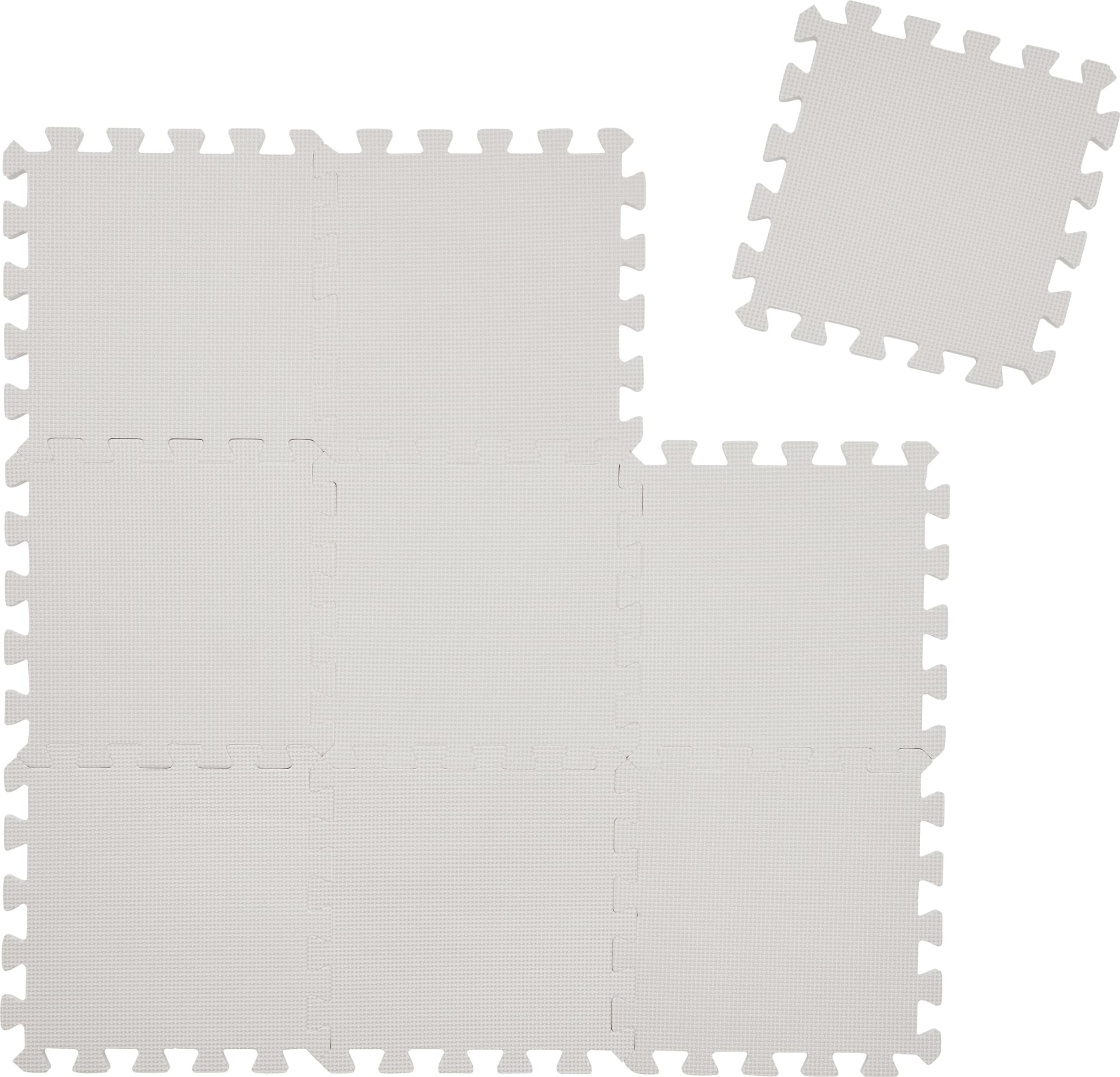 Tapis de sol SELENIA, Gris, 31.3x31.3x0.9, Micasa