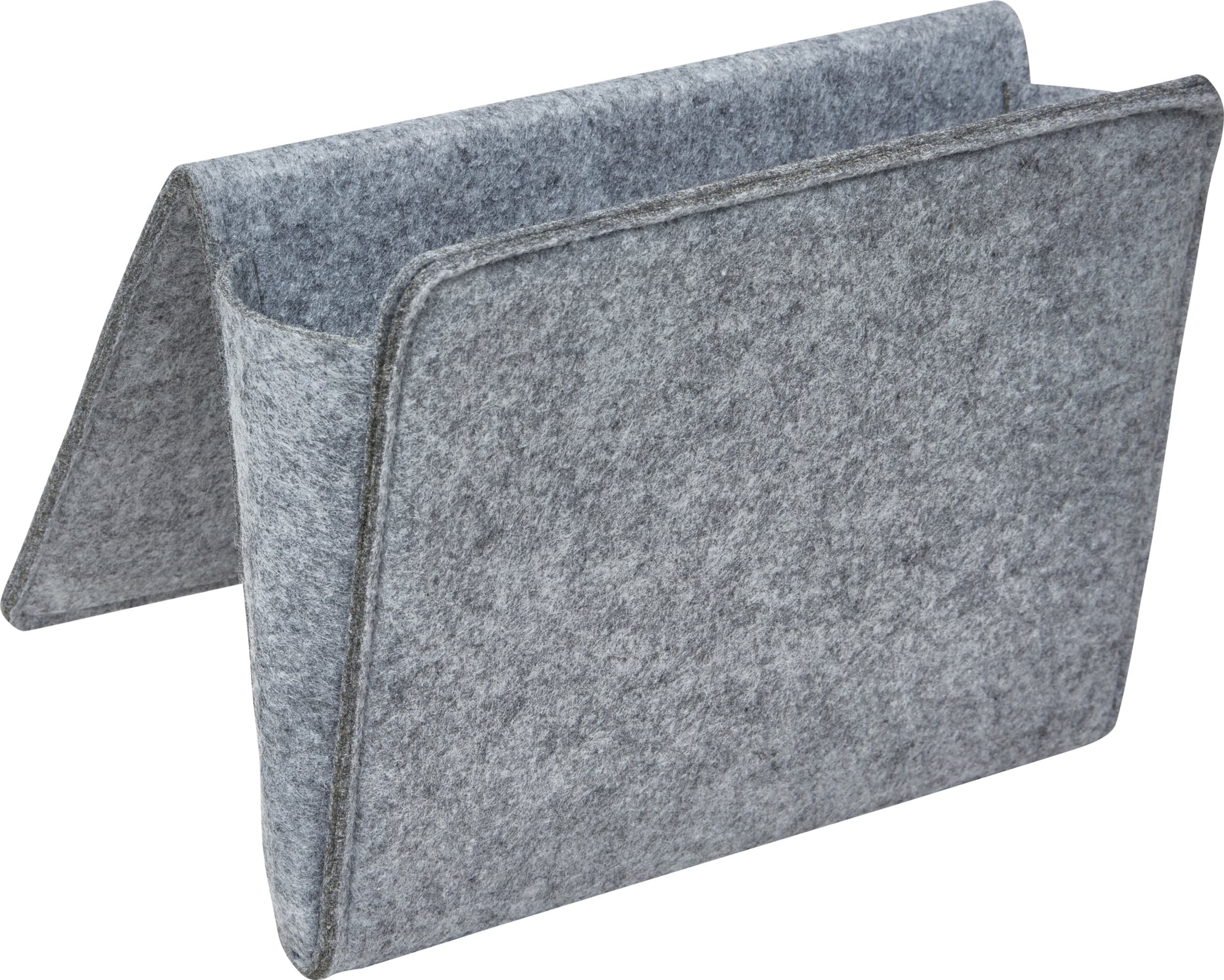 Porte-feutre pour lit CADDY, Gris, 3.5x28.2x22, Micasa